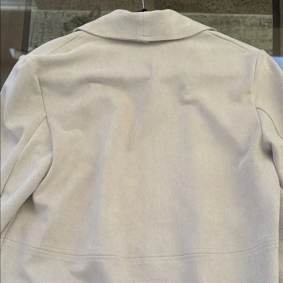 Cream Open Front Cardigan - Picture 5 of 9